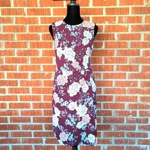 Ann Taylor Factory floral sheath dress (NWT)